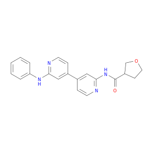 四氢-N-[2'-(苯基氨基)[4,4'-联吡啶]-2-基]-3-呋喃甲酰胺
