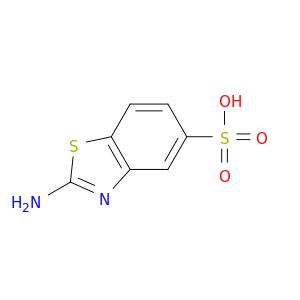 5-Benzothiazolesulfonic acid, 2-amino-