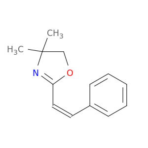 Oxazole, 4,5-dihydro-4,4-dimethyl-2-[(1Z)-2-phenylethenyl]-