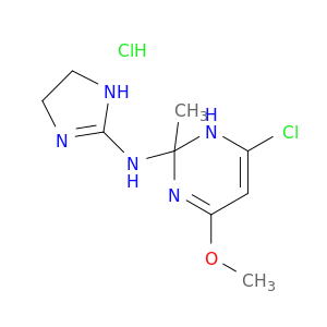 4-氯-6-甲氧基-2-甲基-N-(2-咪唑啉基)嘧啶-2-胺盐酸盐