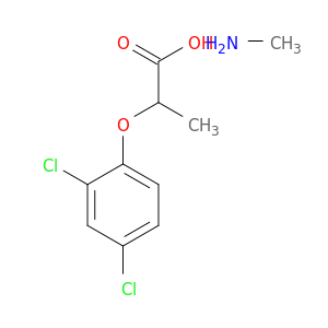 丙酸,2-(2,4-二氯苯氧基)-,CPOMD。用甲烷胺(1：1)