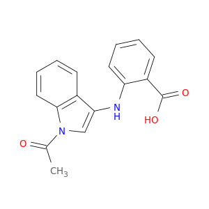 2-[(1-ACETYL-1H-INDOL-3-YL)AMINO]BENZOIC ACID