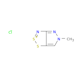 5H-吡唑[3,4-D]-1,2,3-二亚唑-2-Ium,5-甲基-,氯化物