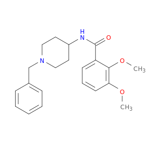 Benzamide, 2,3-dimethoxy-N-[1-(phenylmethyl)-4-piperidinyl]-