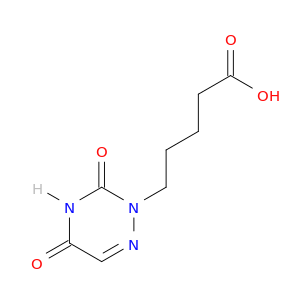 1,2,4-Triazine-2(3H)-pentanoic acid, 4,5-dihydro-3,5-dioxo-
