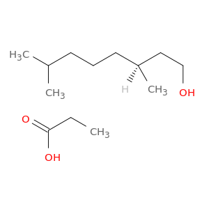 1-Octanol, 3,7-dimethyl-, propanoate, (S)-