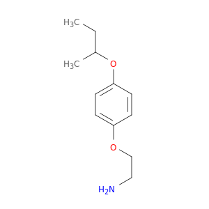Ethanamine, 2-[4-(1-methylpropoxy)phenoxy]-