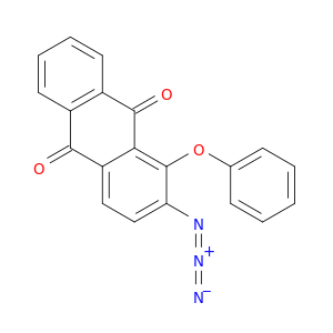 9,10-Anthracenedione, 2-azido-1-phenoxy-