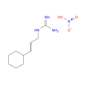 Guanidine, (3-cyclohexyl-2-propenyl)-, (Z)-, mononitrate