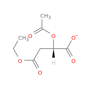 Butanedioic acid, (acetyloxy)-, 4-ethyl ester, (S)-