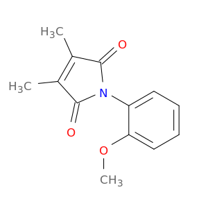 1H-Pyrrole-2,5-dione, 1-(2-methoxyphenyl)-3,4-dimethyl-