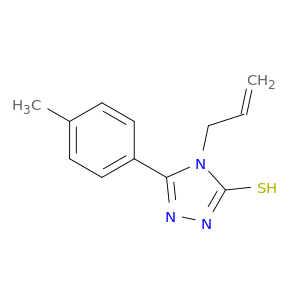 2,4-二氢-5-(4-甲基苯基)-4-(2-丙烯-1-基)-3H-1,2,4-三唑-3-Thione