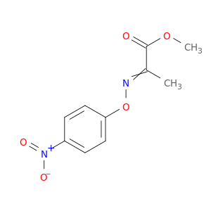 Propanoic acid, 2-[(4-nitrophenoxy)imino]-, methyl ester