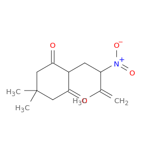 1,3-Cyclohexanedione, 5,5-dimethyl-2-(3-methyl-2-nitro-3-butenyl)-