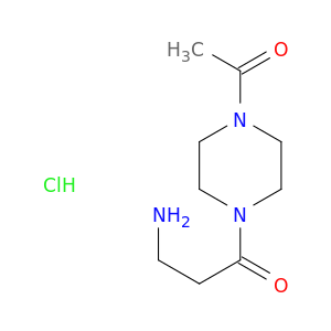1-(4-Acetyl-piperazin-1-yl)-3-amino-propan-1-one Hydrochloride