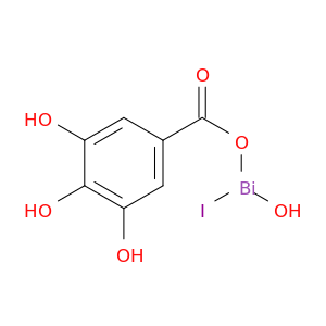 羟基碘镁氧铋3,4,5-三羟基苯甲酸盐