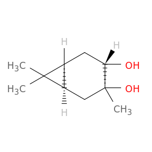 Rel-(1R,3s,4s,6s)-3,7,7-三甲基双环[4.1.0]庚烷-3,4-二醇