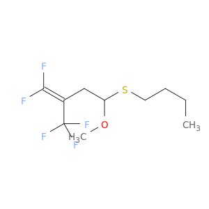 1-Butene, 4-(butylthio)-1,1-difluoro-4-methoxy-2-(trifluoromethyl)-