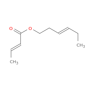 (3E)-3-己烯-1-基(2E)-2-丁酸盐