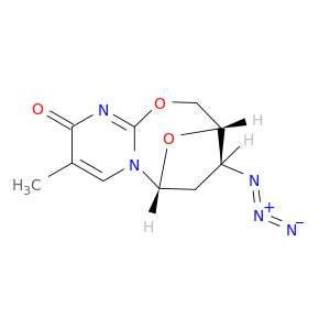 6,9-Epoxy-2H,6H-pyrimido[2,1-b][1,3]oxazocin-2-one,8-azido-7,8,9,10-tetrahydro-3-methyl-, (6R,8S,9S)-