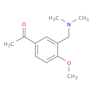 1-(3-((Dimethylamino)methyl)-4-methoxyphenyl)ethanone