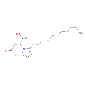 Butanedioic acid, (2-undecyl-1H-imidazol-1-yl)-
