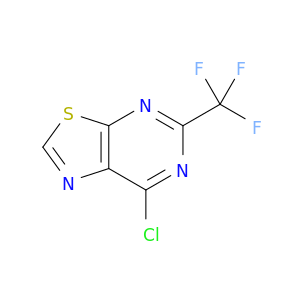 Thiazolo[5,4-d]pyrimidine,7-chloro-5-(trifluoromethyl)-