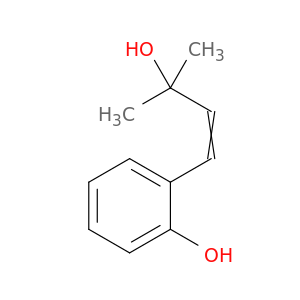 Phenol, 2-(3-hydroxy-3-methyl-1-butenyl)-