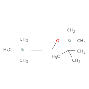 Silane, [3-[[(1,1-dimethylethyl)dimethylsilyl]oxy]-1-propynyl]trimethyl-