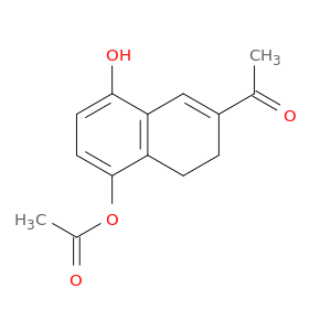 Ethanone, 1-[5-(acetyloxy)-3,4-dihydro-8-hydroxy-2-naphthalenyl]-