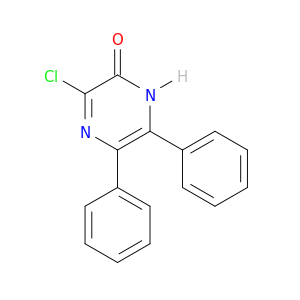 2(1H)-Pyrazinone,3-chloro-5,6-diphenyl-