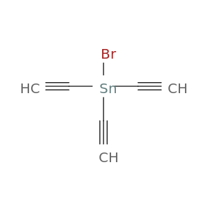 Stannane, bromotriethynyl-