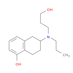 1-Naphthalenol, 5,6,7,8-tetrahydro-6-[(3-hydroxypropyl)propylamino]-