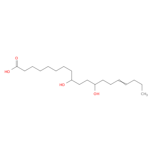 15-Nonadecenoic acid, 9,12-dihydroxy-