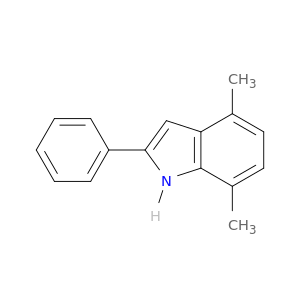 1H-Indole,4,7-dimethyl-2-phenyl-