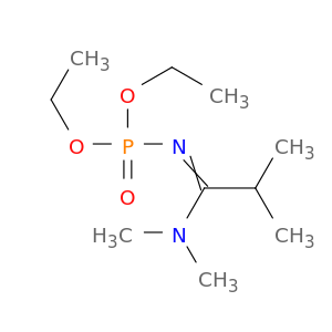diethyl[1-(dimethylamino)-2-methylpropylidene]phosphoramidate