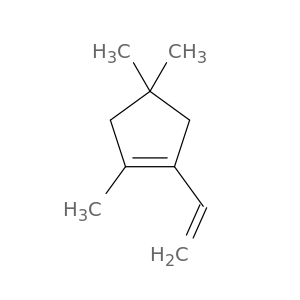 Cyclopentene, 1-ethenyl-2,4,4-trimethyl-