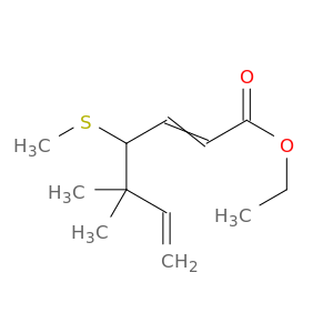 2,6-Heptadienoic acid, 5,5-dimethyl-4-(methylthio)-, ethyl ester