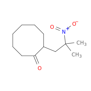 Cyclooctanone, 2-(2-methyl-2-nitropropyl)-