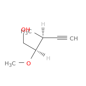 4-Pentyn-1-ol, 2-methoxy-3-methyl-, (2R,3S)-