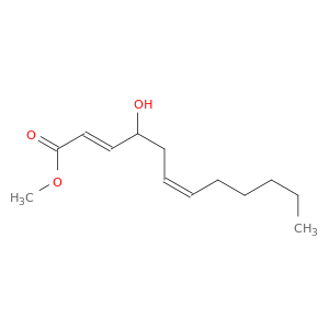 2,6-Dodecadienoic acid, 4-hydroxy-, methyl ester, (2E,6Z)-