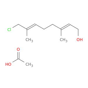 2,6-Octadien-1-ol, 8-chloro-3,7-dimethyl-, acetate, (E,E)-