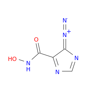 4H-Imidazole-5-carboxamide, 4-diazo-N-hydroxy-