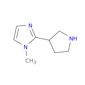 1-methyl-2-(pyrrolidin-3-yl)-1H-imidazole