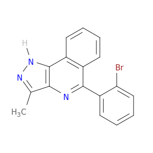 1H-Pyrazolo[4,3-c]isoquinoline, 5-(2-bromophenyl)-3-methyl-