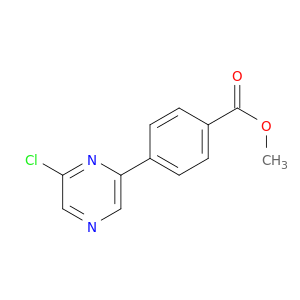 4-(6-氯吡嗪-2-基)-苯甲酸甲酯