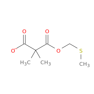 Propanedioic acid, dimethyl-, mono[(methylthio)methyl] ester