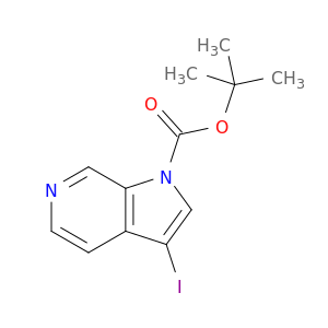 3-碘-1H-吡咯并[2,3-c]吡啶-1-羧酸叔丁酯