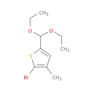 Thiophene, 2-bromo-5-(diethoxymethyl)-3-methyl-