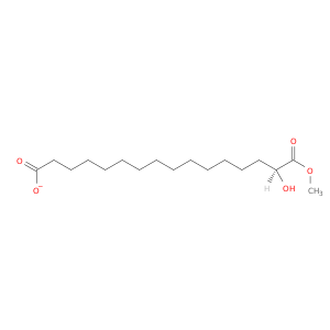Hexadecanedioic acid, 2-hydroxy-, 1-methyl ester, (S)-
